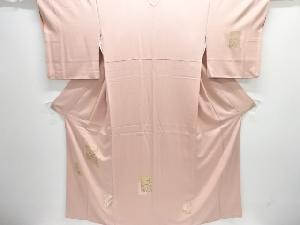 寿光織　風景模様織り出し訪問着